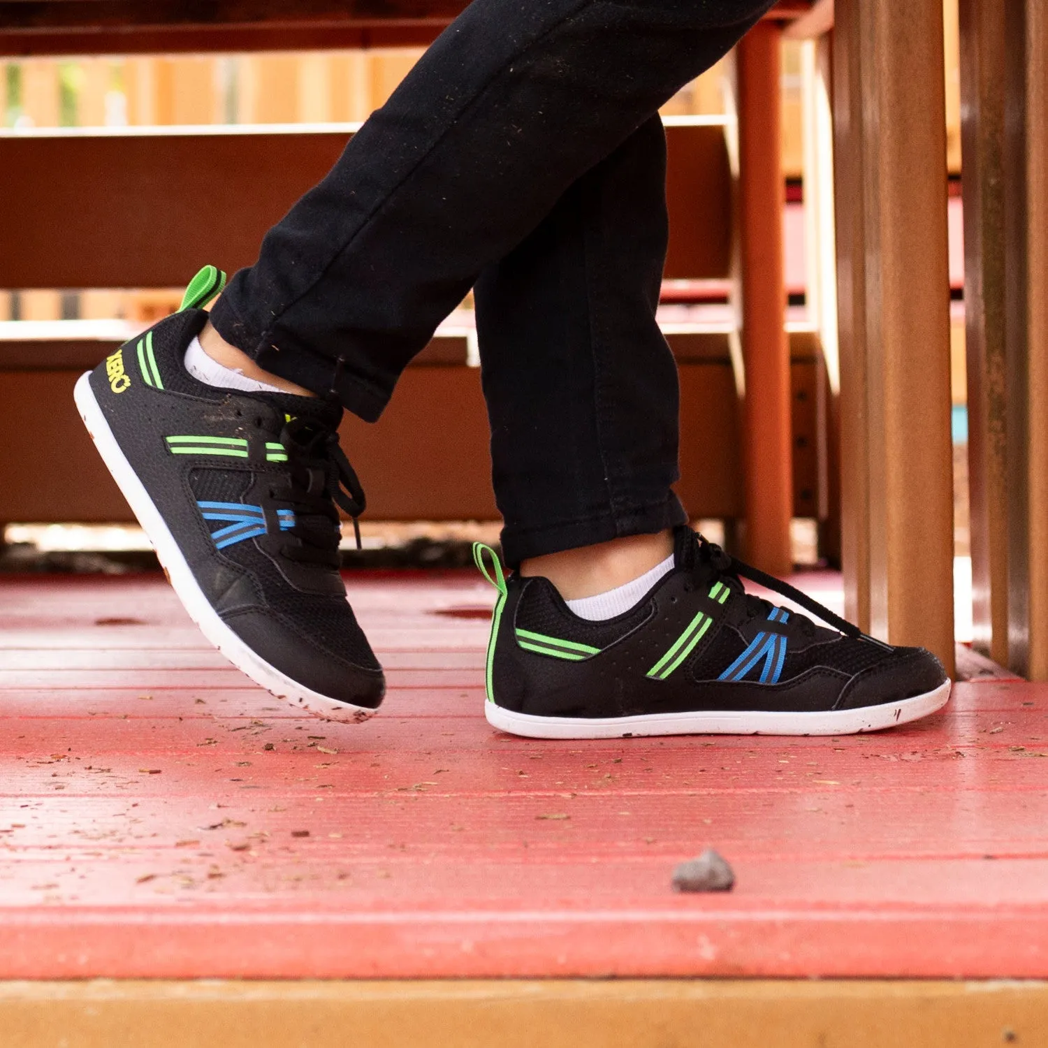 Xero Shoes Prio Youth - black/lime