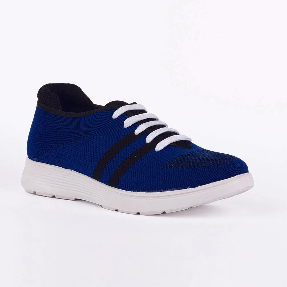 YOO BLUE SPORT KNITTED  SHOES FOR GENTS - SHAGY
