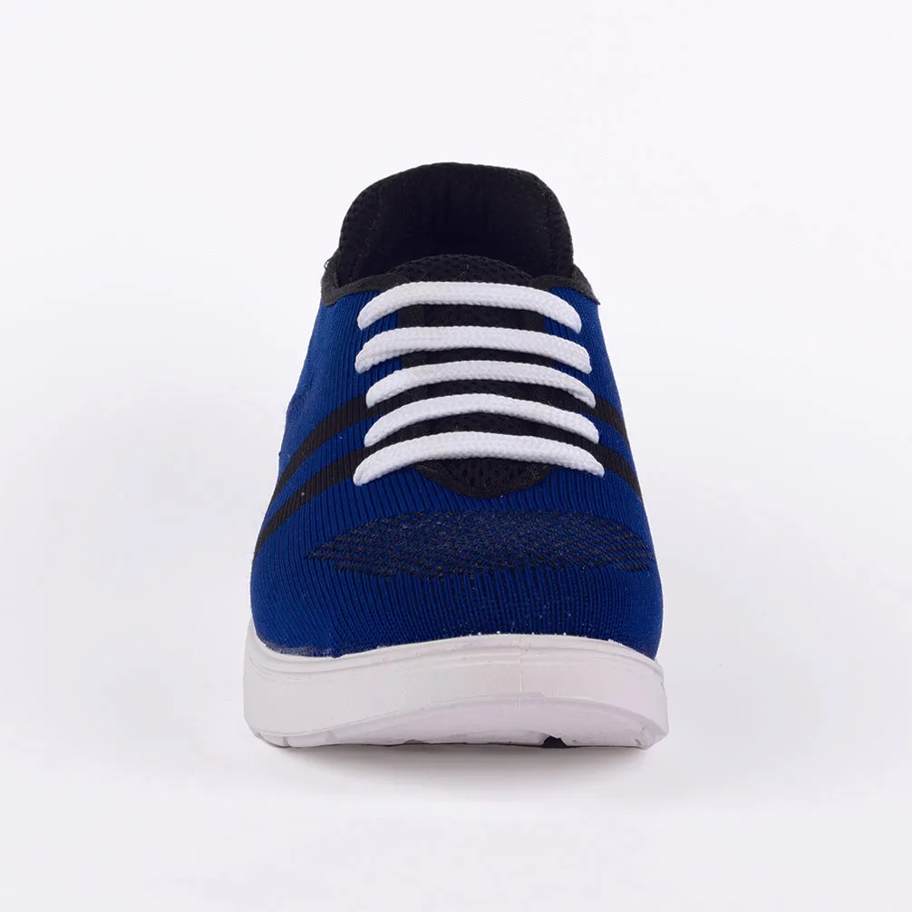 YOO BLUE SPORT KNITTED  SHOES FOR GENTS - SHAGY