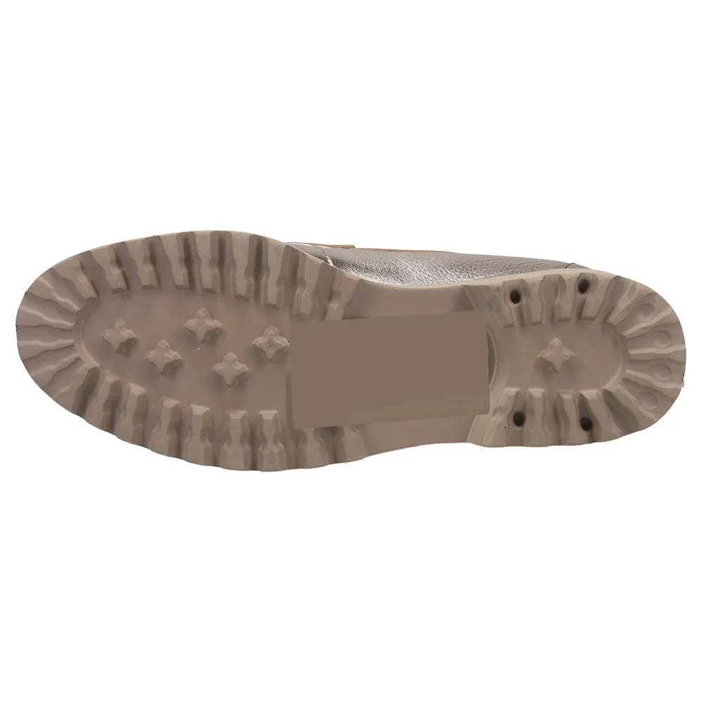 Zayna Metallic Loafers